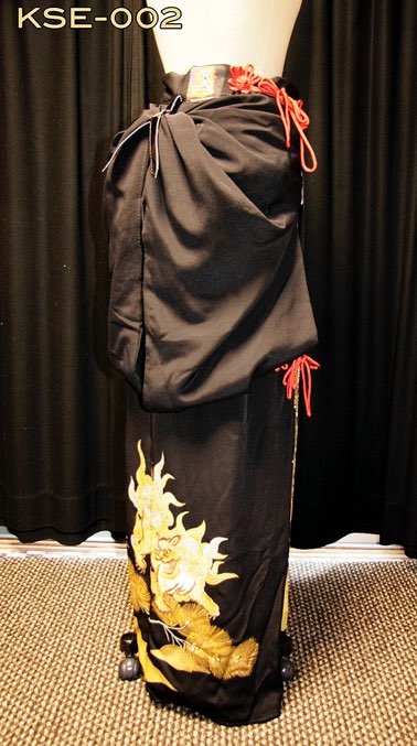 卓矢エンジェル　黒留着物スカート 卓矢エンジェル 黒留着物スカート - メルカリ